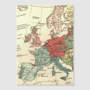 Europa Karta Land World Antique