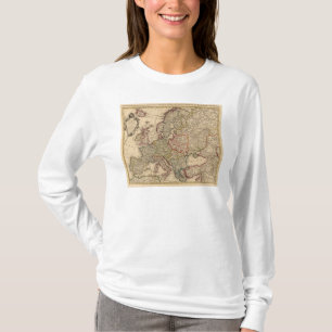 Europa karta tee shirt