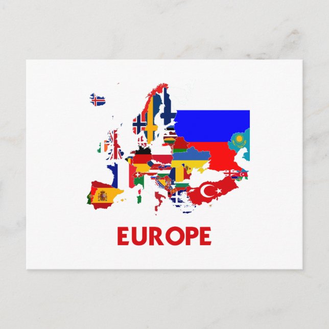 EUROPA KARTA VYKORT (Framsida)