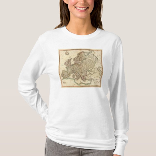 Europa kartbokkarta tee (Framsida)