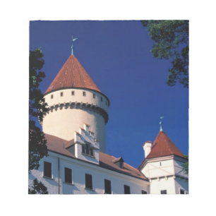 Europa, Konopiste Castle, Tjeckien, staty Anteckningsblock