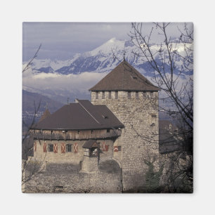 Europa, Liechtenstein, Vaduz. Borgen Vaduz, Magnet