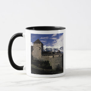 Europa, Liechtenstein, Vaduz. Vaduz slott, 2 Mugg