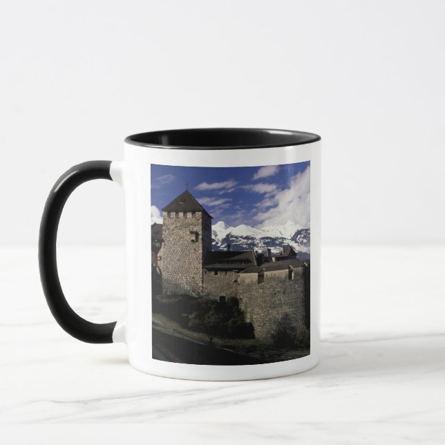 Europa, Liechtenstein, Vaduz. Vaduz slott, 2 Mugg (Vänster)