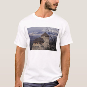 Europa, Liechtenstein, Vaduz. Vaduz slott, T-shirt
