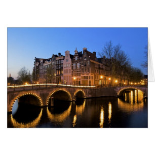 Europa, Nederländerna, Holland, Amsterdam, Hälsningskort