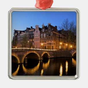 Europa, Nederländerna, Holland, Amsterdam, Julgransprydnad Metall