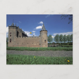 Europa, Nederländerna, Muiden Muiden Castle Vykort