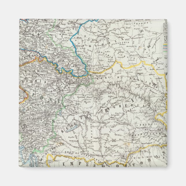 Europa och Tysklanda Magnet (Framsidan)