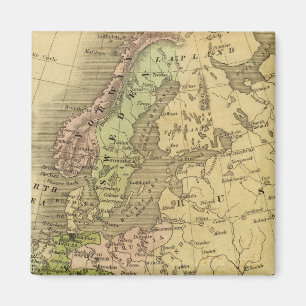 Europa Olney Karta Magnet