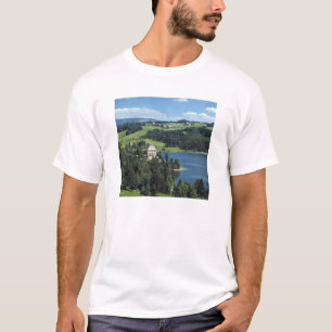 Europa, Österrike, Fuschl. Slottet Fuschl slott T Shirt