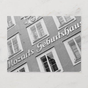 Europa, Österrike, Salzburg. Mozarts födelseplats Vykort