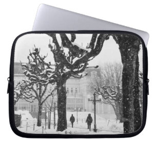 Europa, Österrike, Salzburg. Vinter, Laptop Sleeve