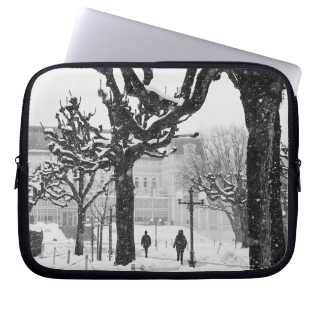 Europa, Österrike, Salzburg. Vinter, Laptop Sleeve (Framsidan)