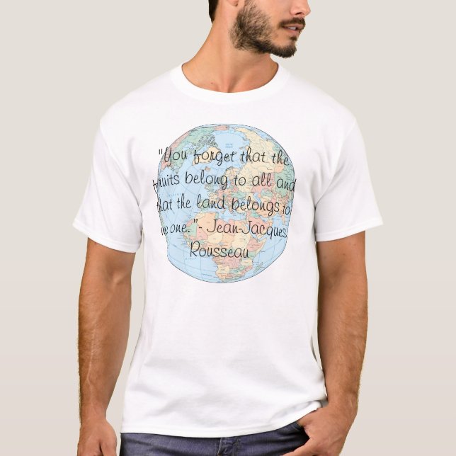 Europa-politisk "glömmer du att frukterna b… t shirt (Framsida)