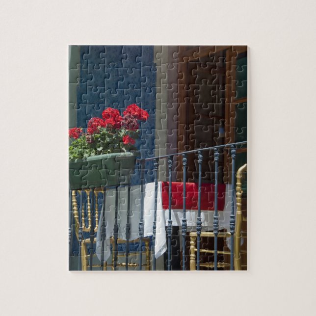 Europa, Portugal. Den historiska staden Sintra. Pussel (Vertikal)