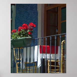 Europa, Portugal. Historiska staden Sintra. Poster