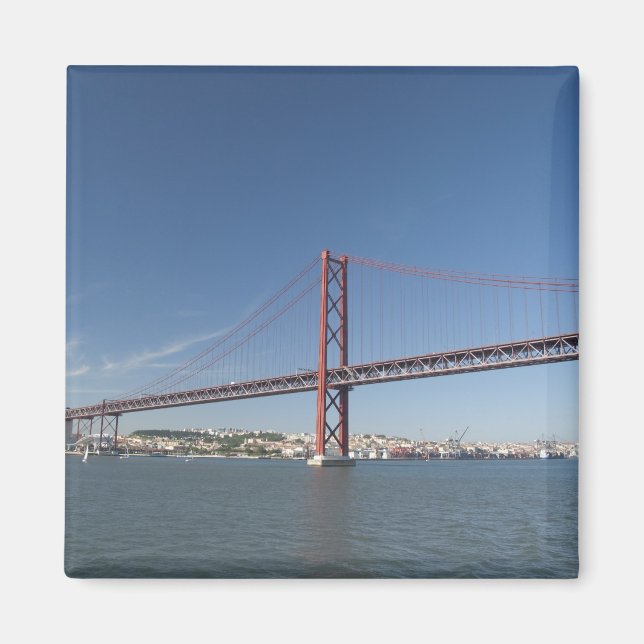 Europa, Portugal, Lissabon (alias Lisboa). Ponte Magnet (Framsidan)