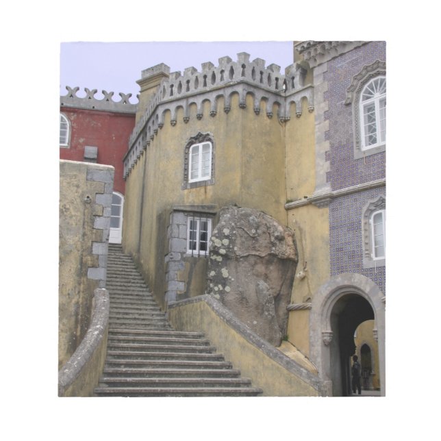 Europa, Portugal, Sintra. Pena National 2 Anteckningsblock (Framsida)