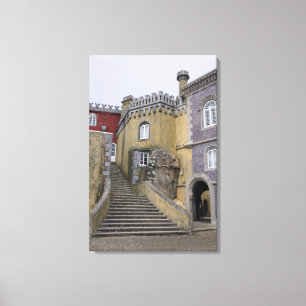 Europa, Portugal, Sintra. Pena National 2 Canvastryck