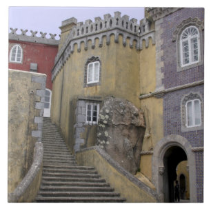 Europa, Portugal, Sintra. Pena National 2 Kakelplatta