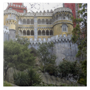 Europa, Portugal, Sintra. Pena National 3 Kakelplatta
