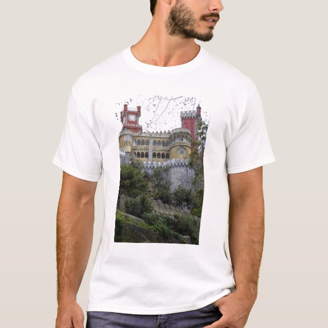 Europa, Portugal, Sintra. Pena National 3 Tee Shirt (Framsida)
