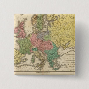 Europa - Religion Atlas Karta Knapp