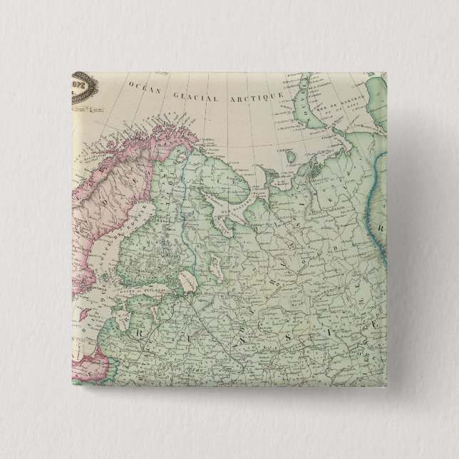 Europa, Ryssland, Finland Knapp (Framsida)