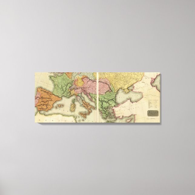 Europa S Canvastryck (Framsida)