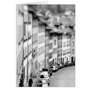 Europa, Schweiz, Bern. Gamla stans byggnader Hälsningskort