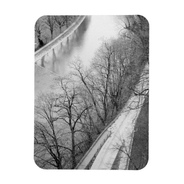 Europa, Schweiz, Bern. Översikt över Aare Magnet (Vertikal)