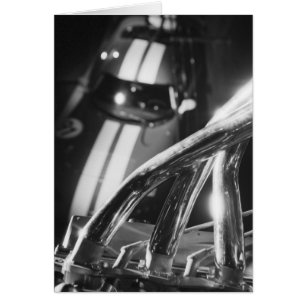 Europa, Schweiz, Genève. Internationella motorutst Hälsningskort