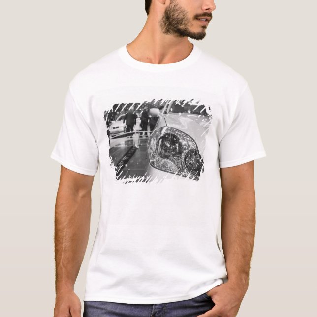 Europa, Schweiz, Genève. Internationella motorutst Tee (Framsida)