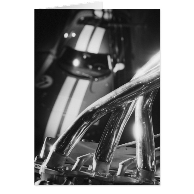 Europa, Schweiz, Genève. Motorvisning i Genève, 4 Hälsningskort (Framsidan)