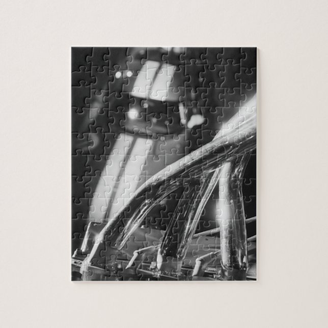 Europa, Schweiz, Genève. Motorvisning i Genève.4 Pussel (Vertikal)