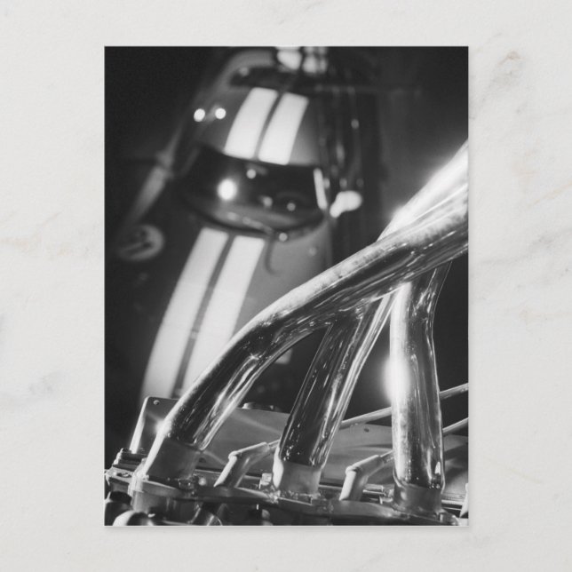 Europa, Schweiz, Genève. Motorvisning i Genève, 4 Vykort (Framsida)