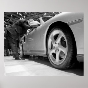 Europa, Schweiz, Genève. Motorvisning i Genève, 5 Poster
