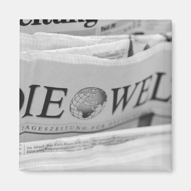 Europa, Schweiz, Lucerne. Die Welt the World Magnet (Framsidan)