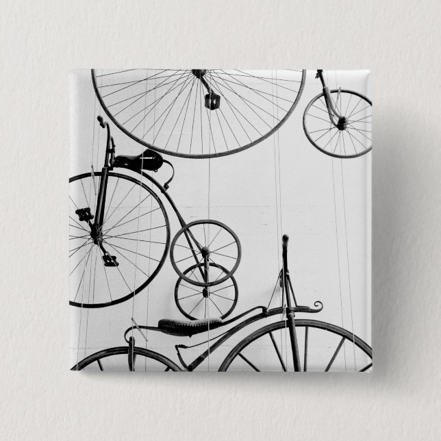 Europa, Schweiz, Luzern. Cykelutställning, Knapp (Framsida)