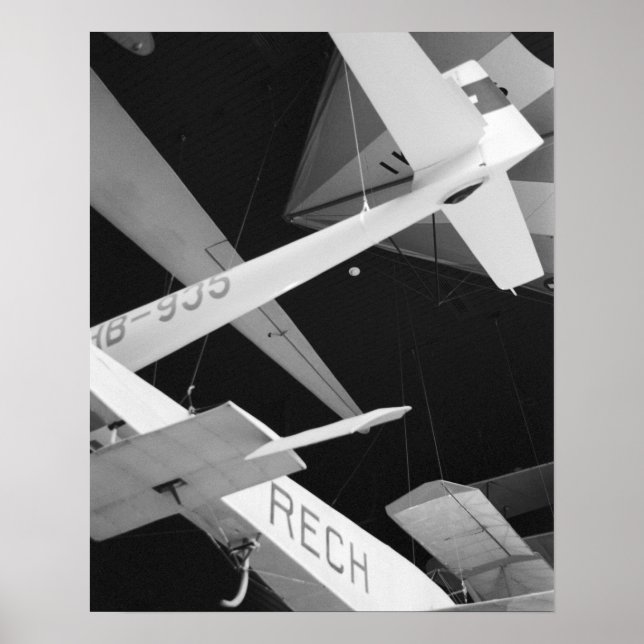 Europa, Schweiz, Luzern. Flygglidare Poster (Framsidan)