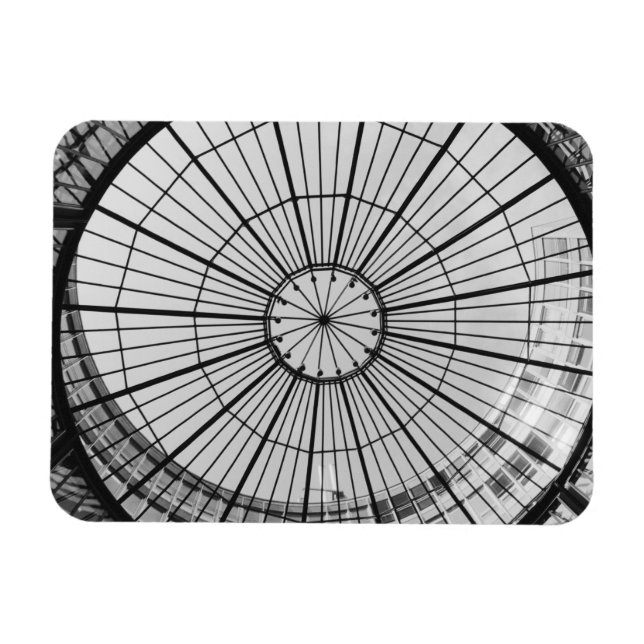 Europa, Schweiz, Zürich. Glasdomen på Magnet (Horisontell)