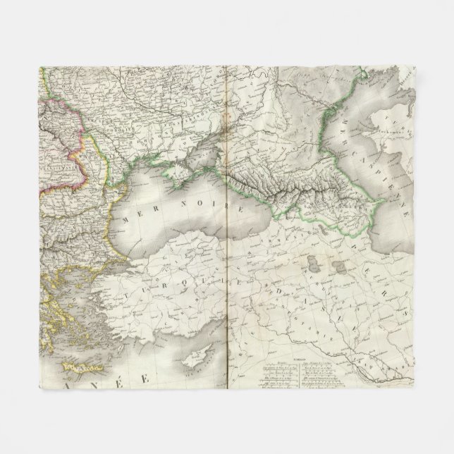 Europa Southeast Fleecefilt (Framsidan (Horisontell))