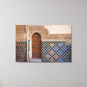 Europa, Spanien, Andalusien, Granada, Alhambra Canvastryck