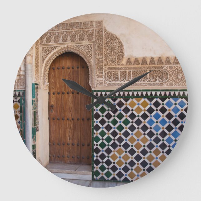 Europa, Spanien, Andalusien, Granada, Alhambra Stor Klocka (Framsida)