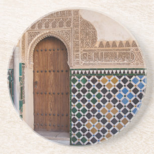 Europa, Spanien, Andalusien, Granada, Alhambra Underlägg Sandsten