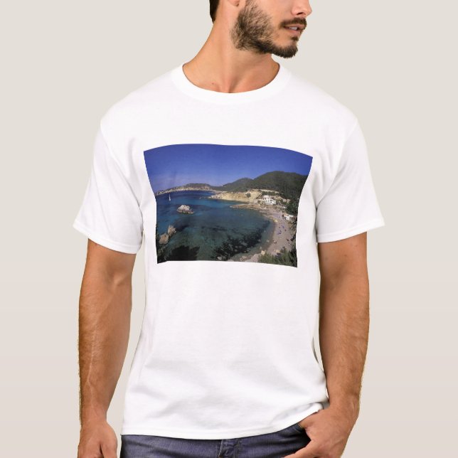 Europa, Spanien, Balearerna, Ibiza, Cala de Tee (Framsida)