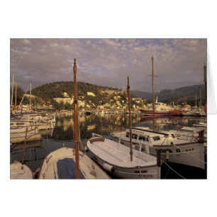 Europa, Spanien, Balearerna, Mallorca, Port de Hälsningskort