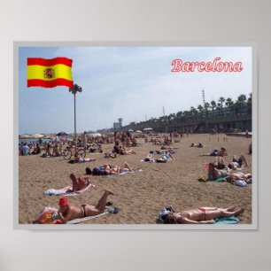 Europa - Spanien - Barcelona - Poster