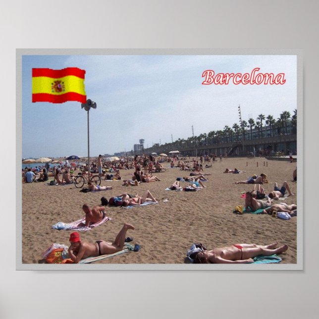 Europa - Spanien - Barcelona - Poster (Framsidan)